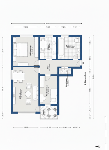 Grundriss Wohnung