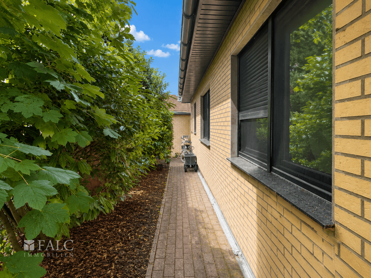 Seitenansicht Einliegerwohnung