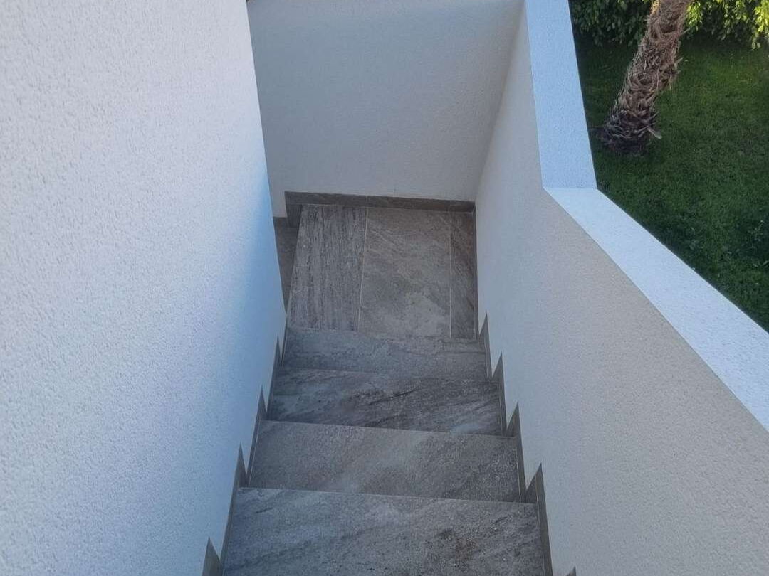 Treppe zur Dachterrasse
