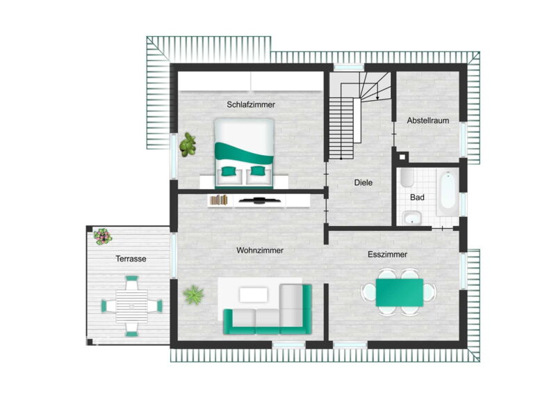 Grundriss 1. OG