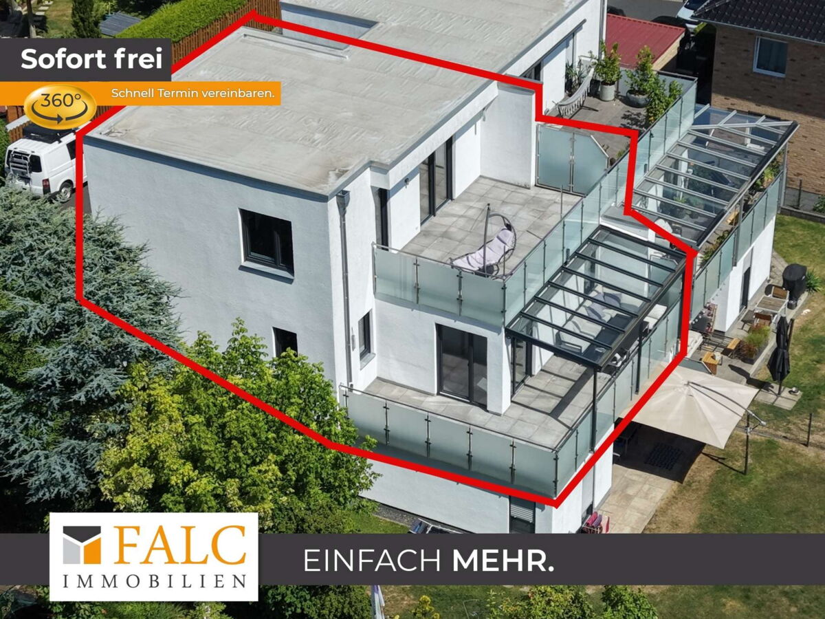 Haus seitlich hinten