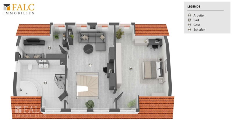 Grundriss Obergeschoss