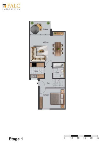 Grundriss Wohnung