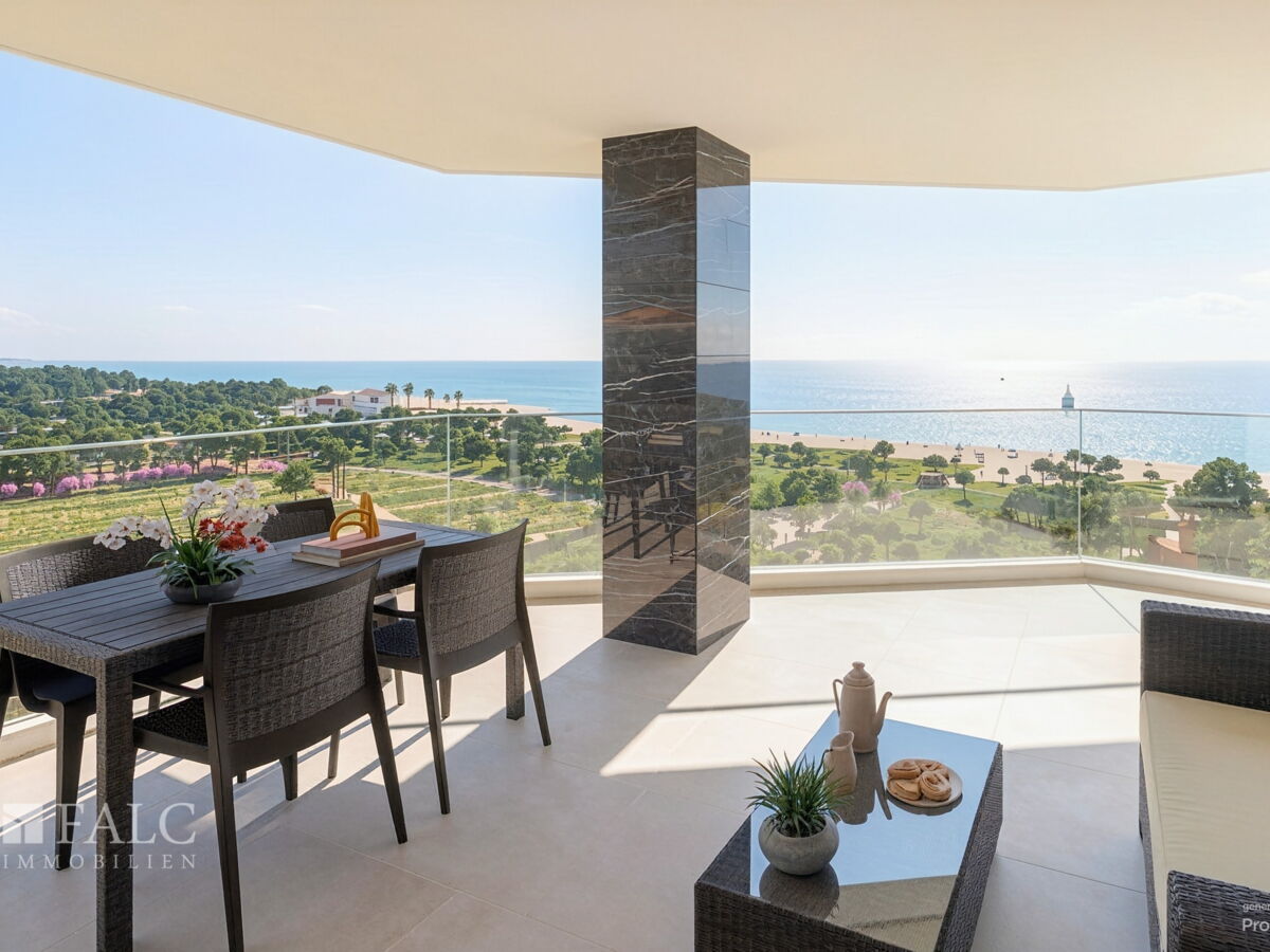 Terrasse mit Meerblick