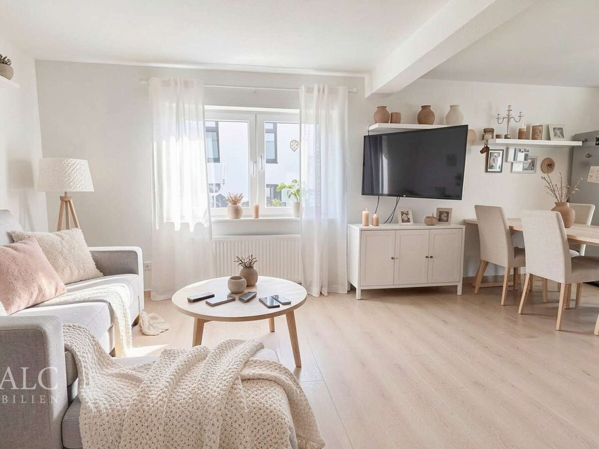 Wohnzimmer visualisiert