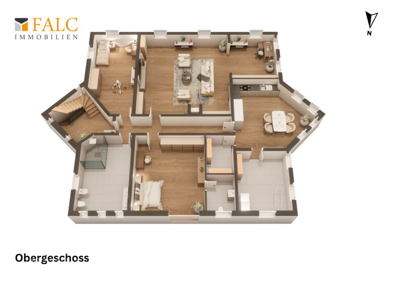 Obergeschoss 3D