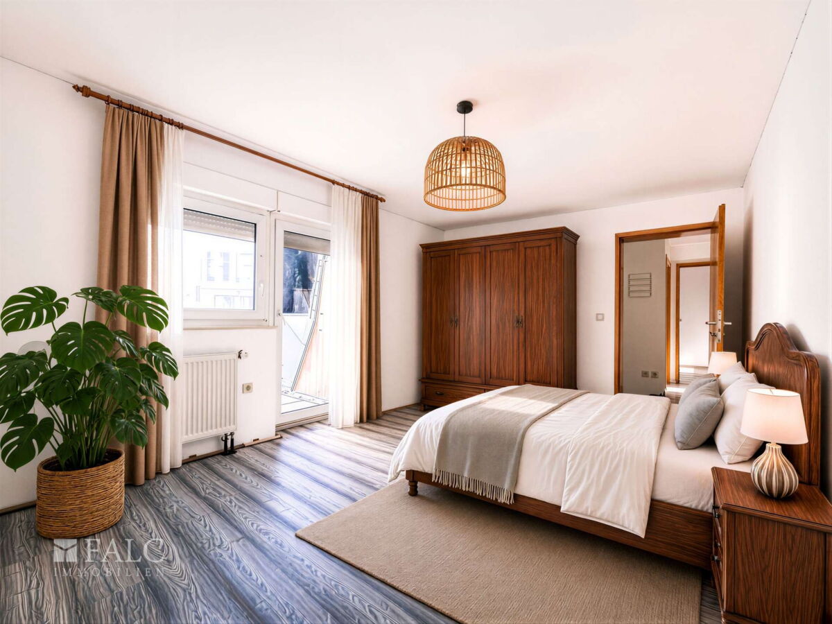Schlafzimmer visualisiert