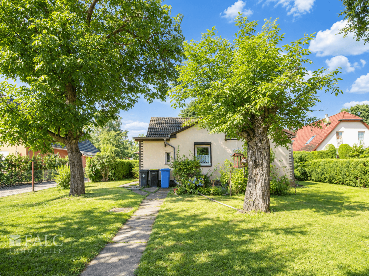 Haus Hinteransicht