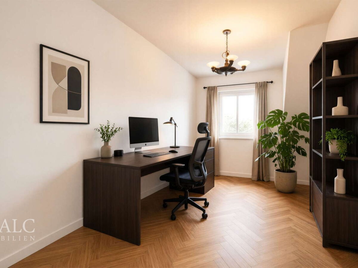 Visualisierung Arbeitszimmer