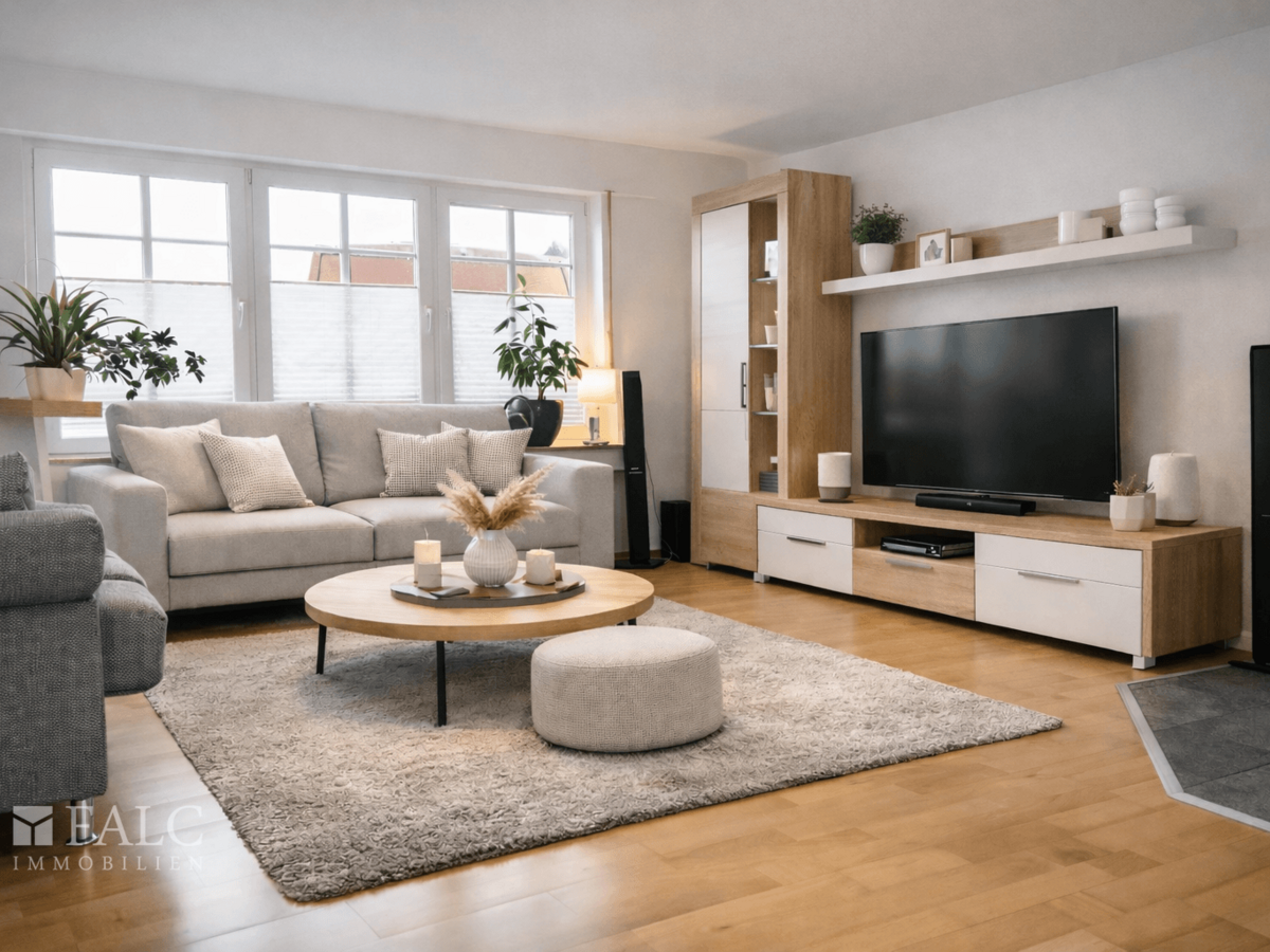 Wohnzimmer Haupthaus- (KI generiert)