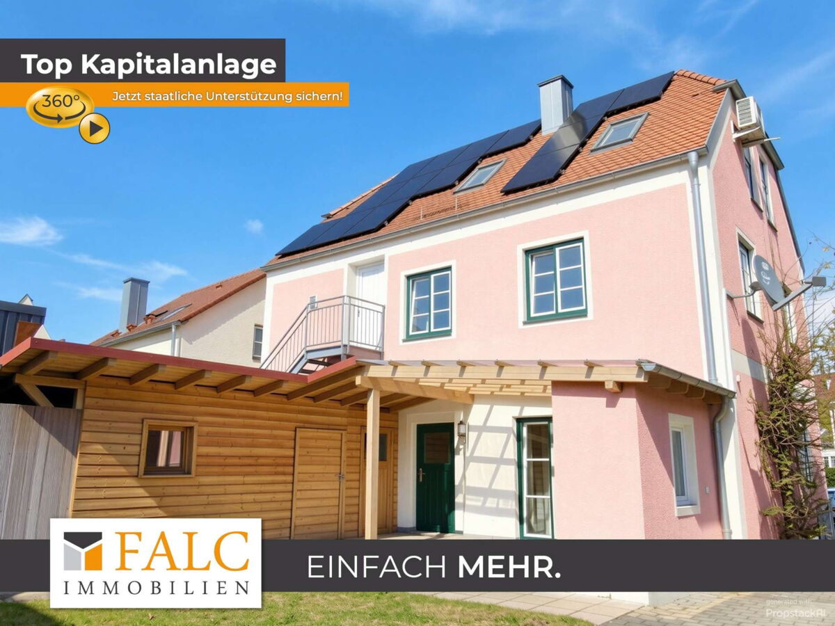 Stadthaus mit 2 Wohnungen, KI optimiert