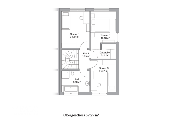 Grundriss OG