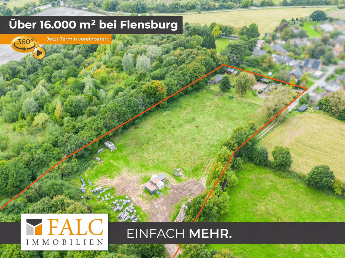 1. Über 16.000 m² bei Flensburg