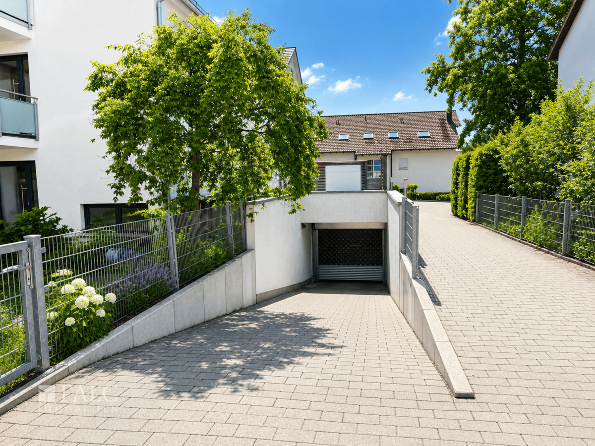 Tiefgaragen Einfahrt