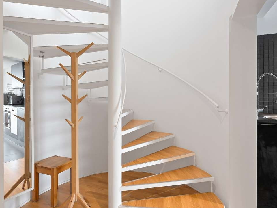Diele Wendeltreppe