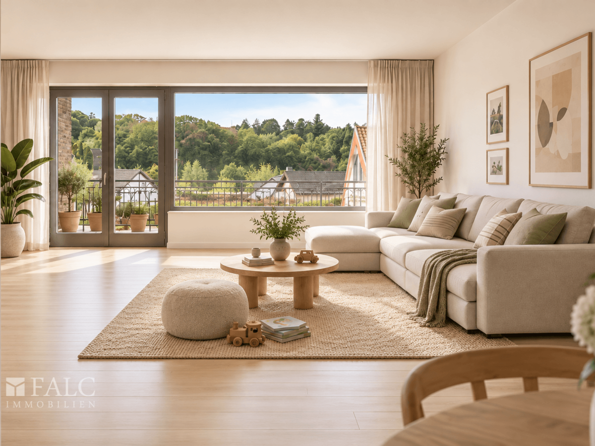 Wohnzimmer_ KI möbliert