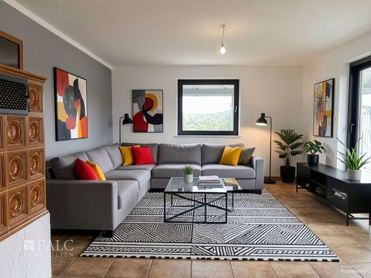 EG: Wohnzimmer, KI-optimiert