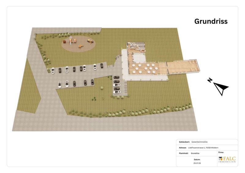 Lageplan Eventlocation 3D