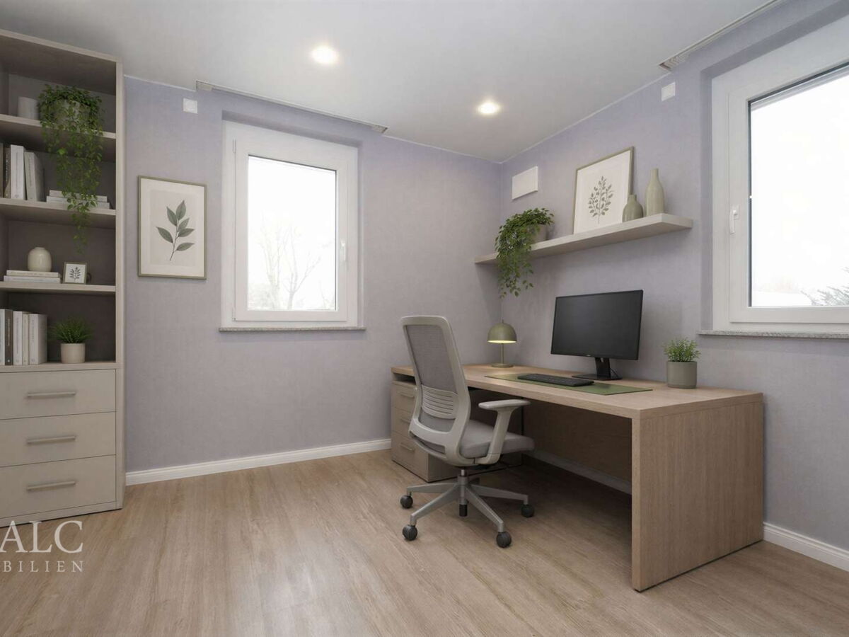 Mögliches Home-Office (visualisiert)