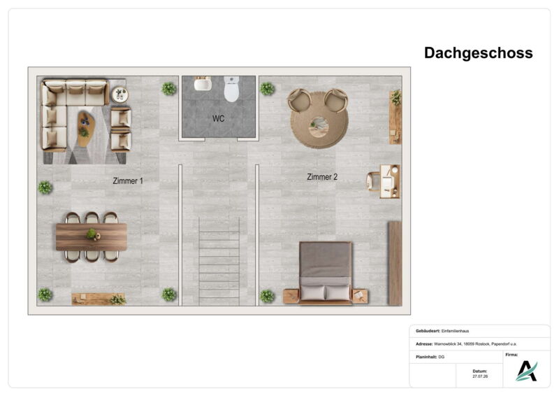 Grundriss DG  