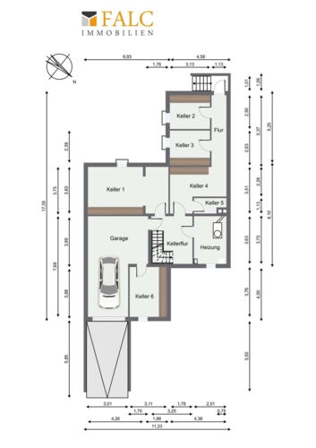 Grundriss Untergeschoss