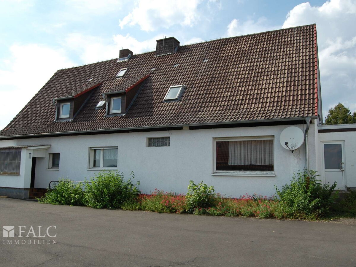 Haus von hinten