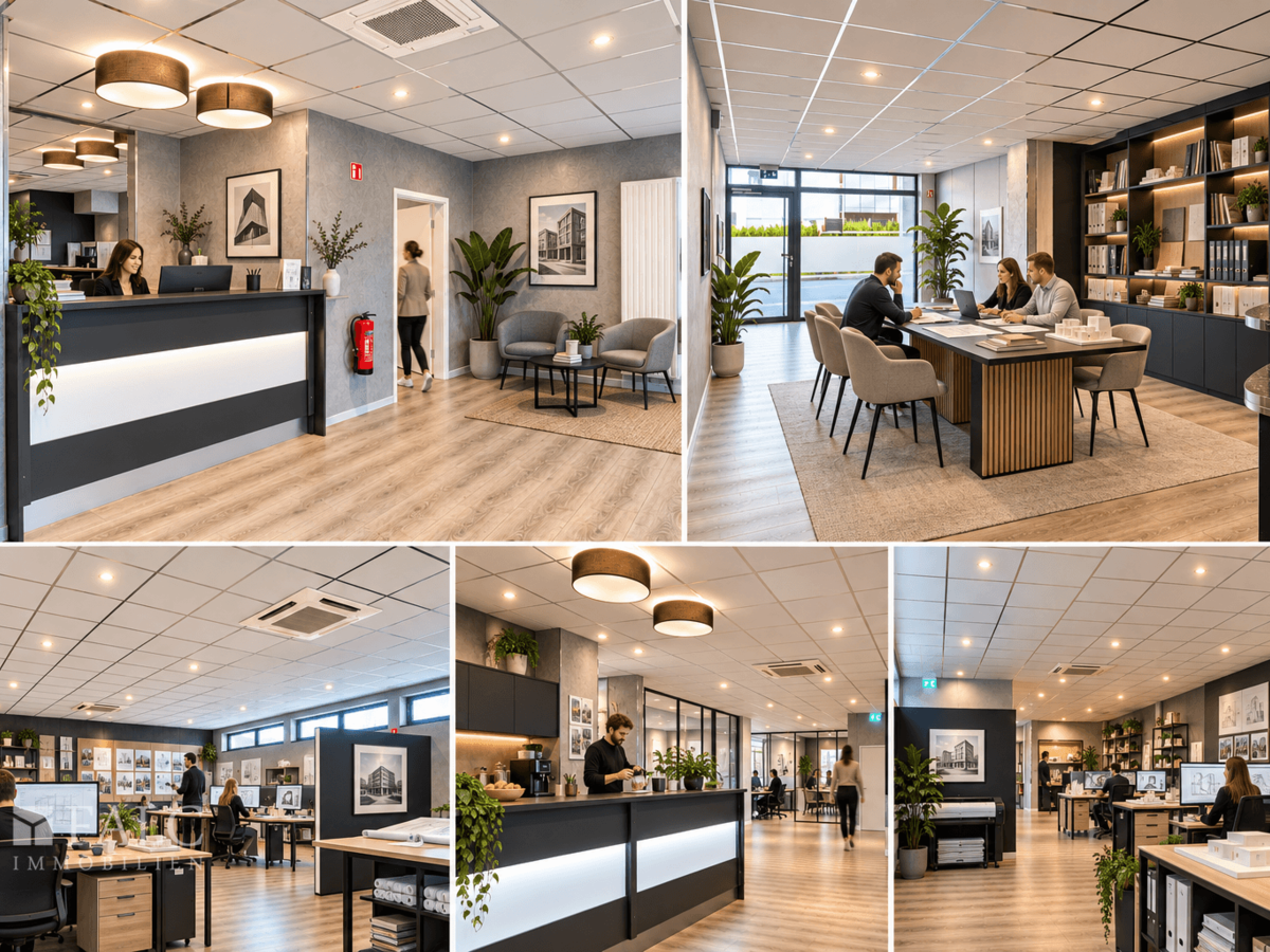 Mögliche Nutzung - Büro - KI generiert