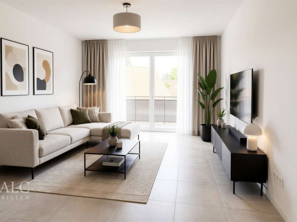 Wohnzimmer Design Idee KI