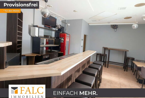 Küche mit Theke