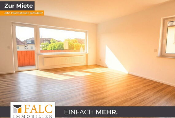 Helles Wohnzimmer mit tollem Ausblick