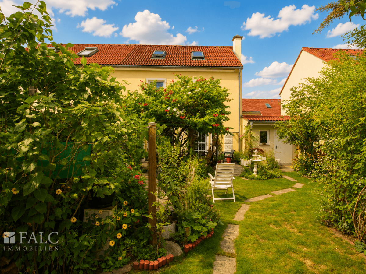Haus Rückansicht