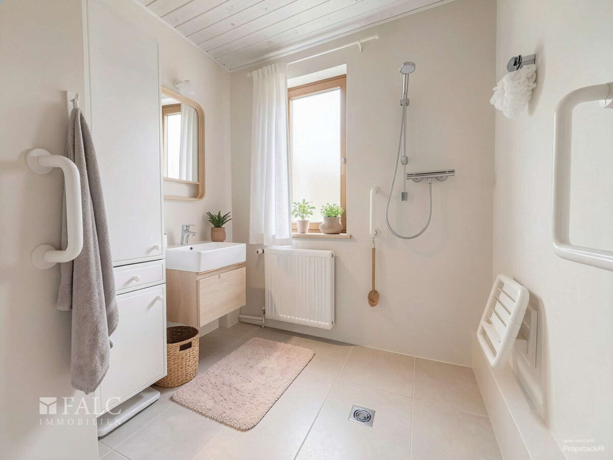 Badezimmer - (gestaged)