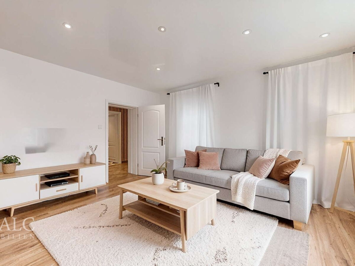 Wohnzimmer - (KI generiert) - Wohnzimmer, Skandinavisch - (KI generiert)