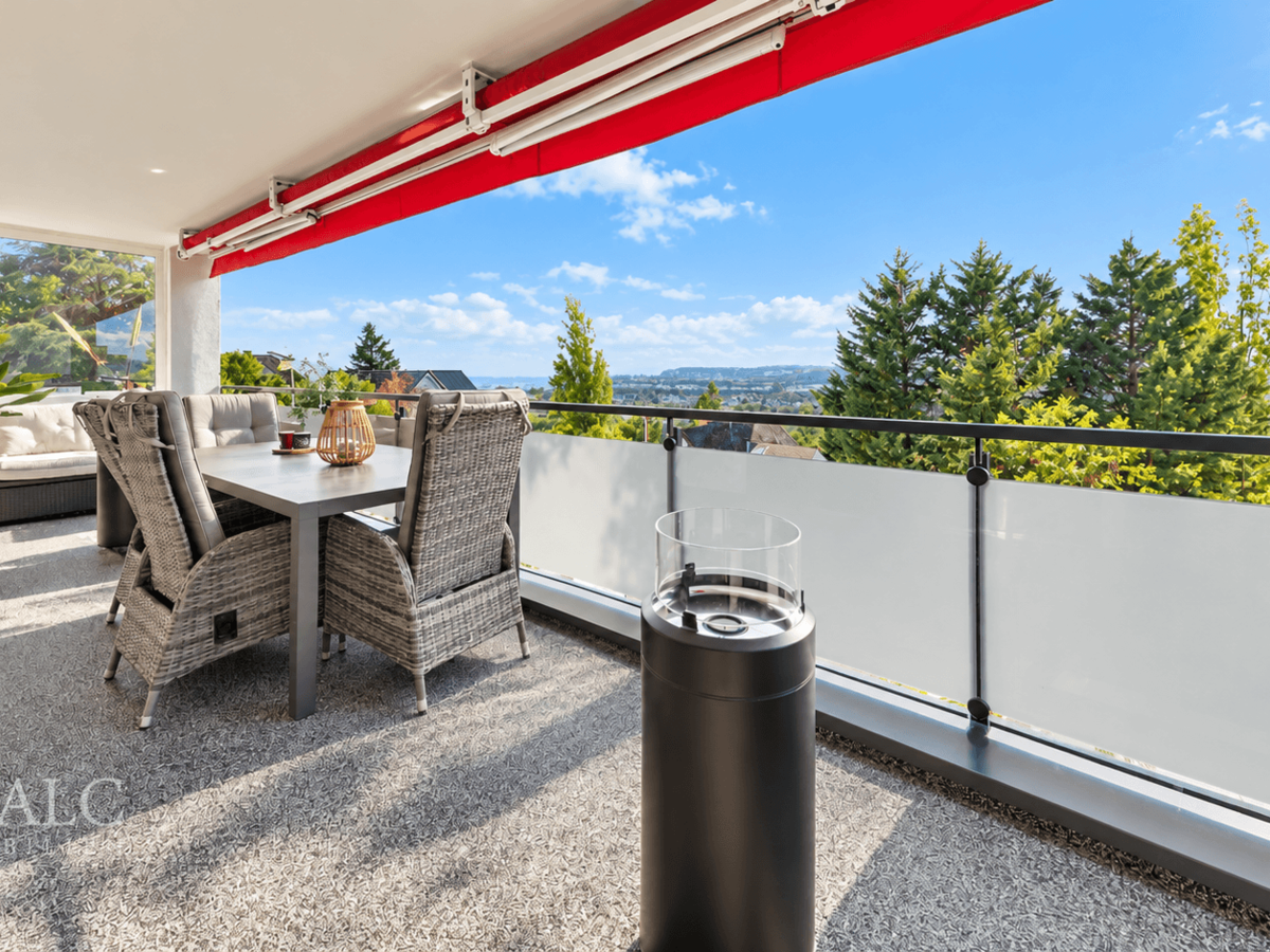 Terrasse mit Ausblick