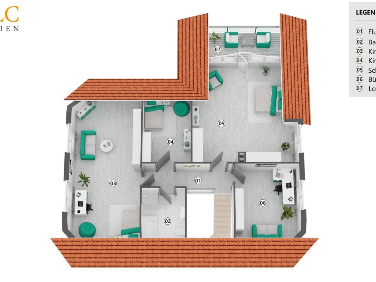 Grundriss - Obergeschoss
