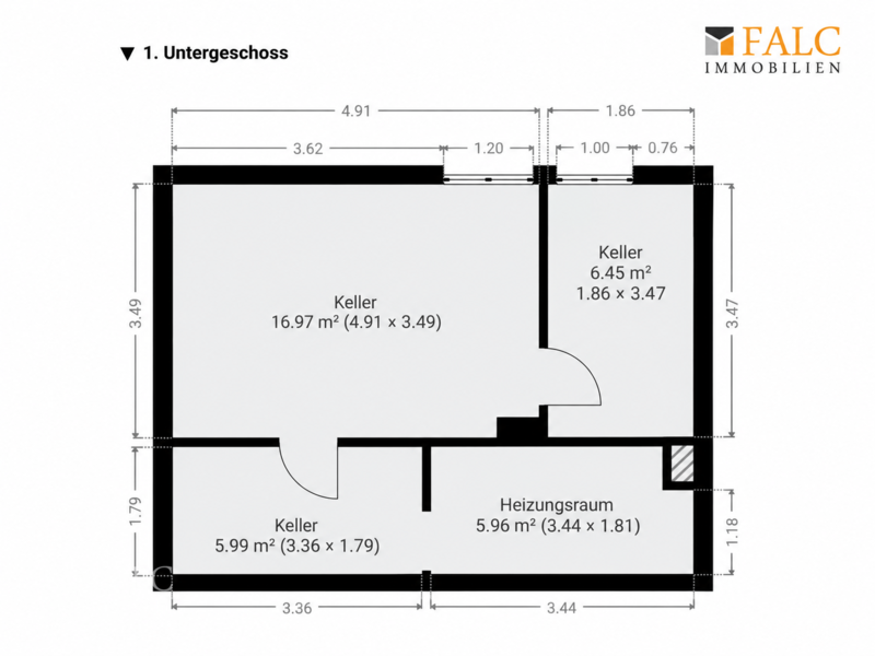 Grundriss Kellergeschoss