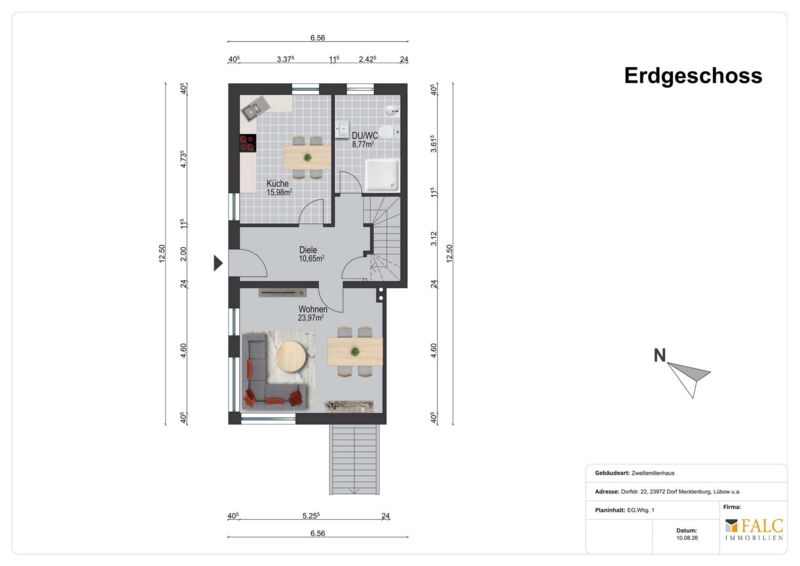 Erdgeschoss WE 2