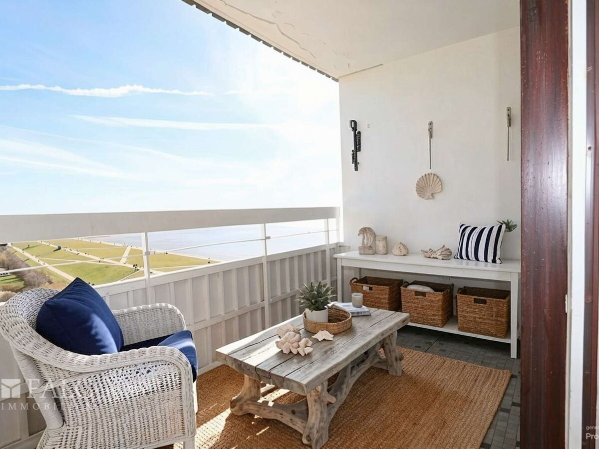 Loggia Bild 1 - Wohnzimmer, Maritim - (KI generiert)
