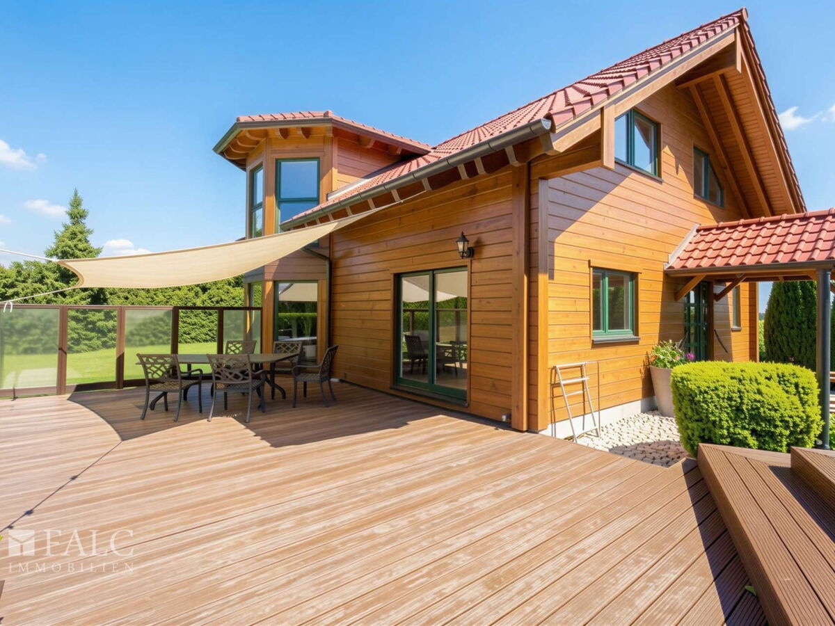 Terrasse am Haus