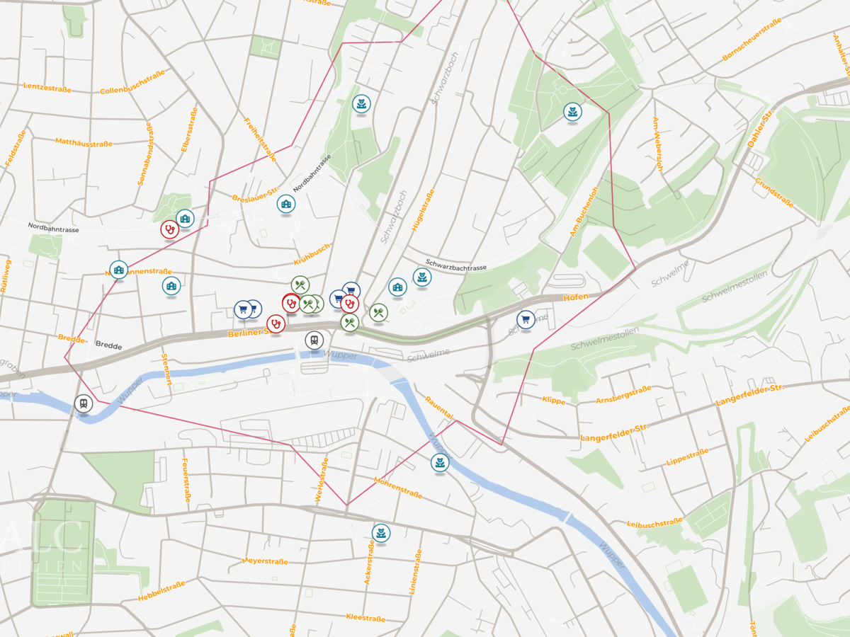 Lageplan (Mikro)