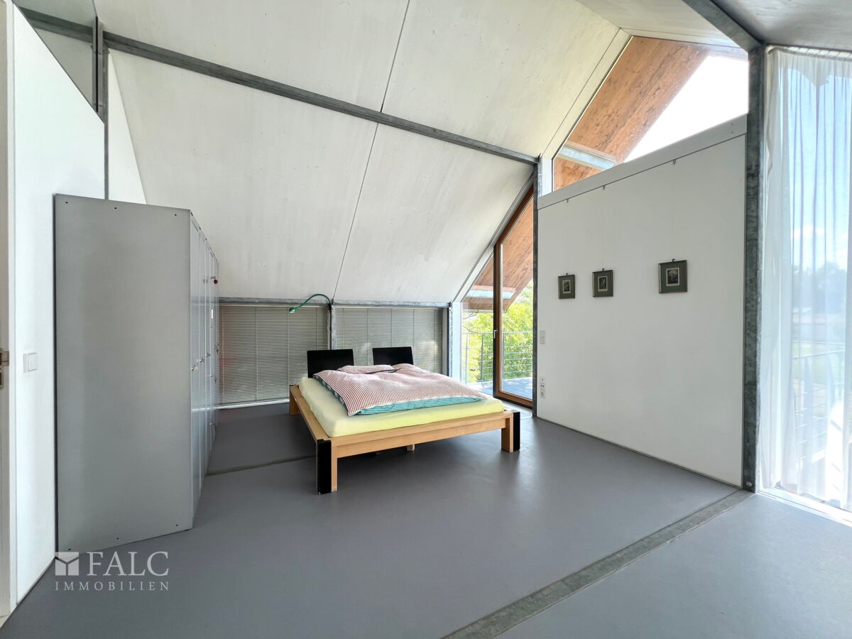 Schlafzimmer mit Aussicht