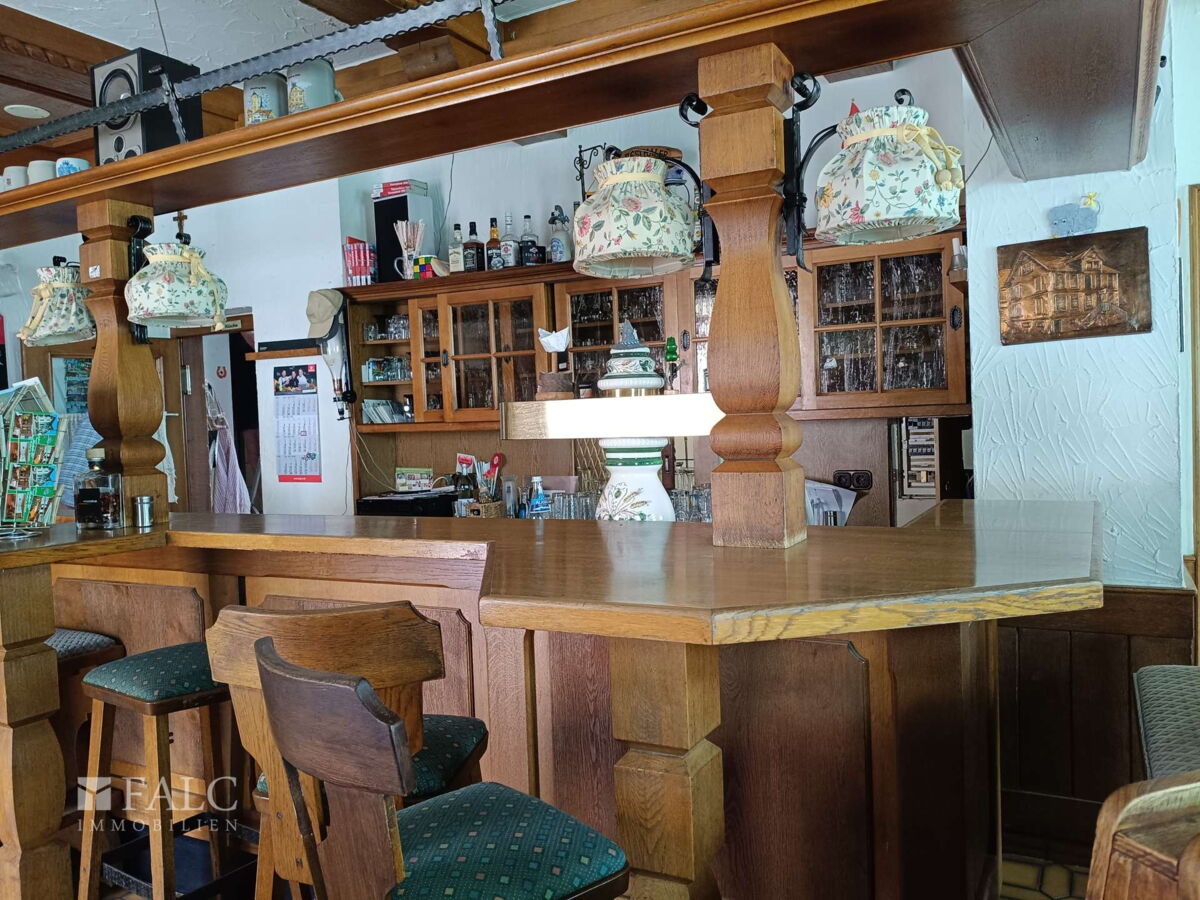 Wohnbereich mit Theke