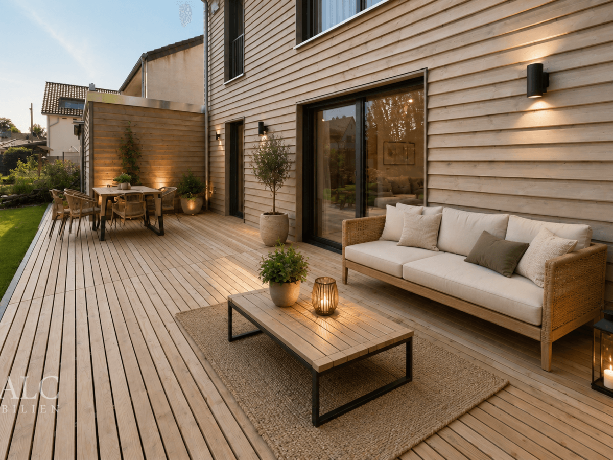 Terrasse - Digital Eingerichtet 