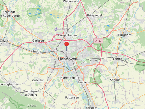 Lage in Hannover