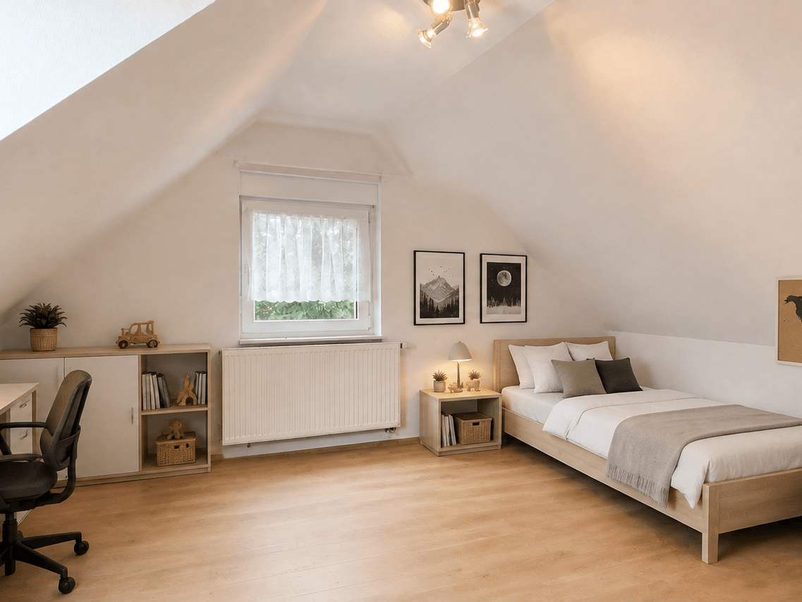 Kinderzimmer visualisiert 