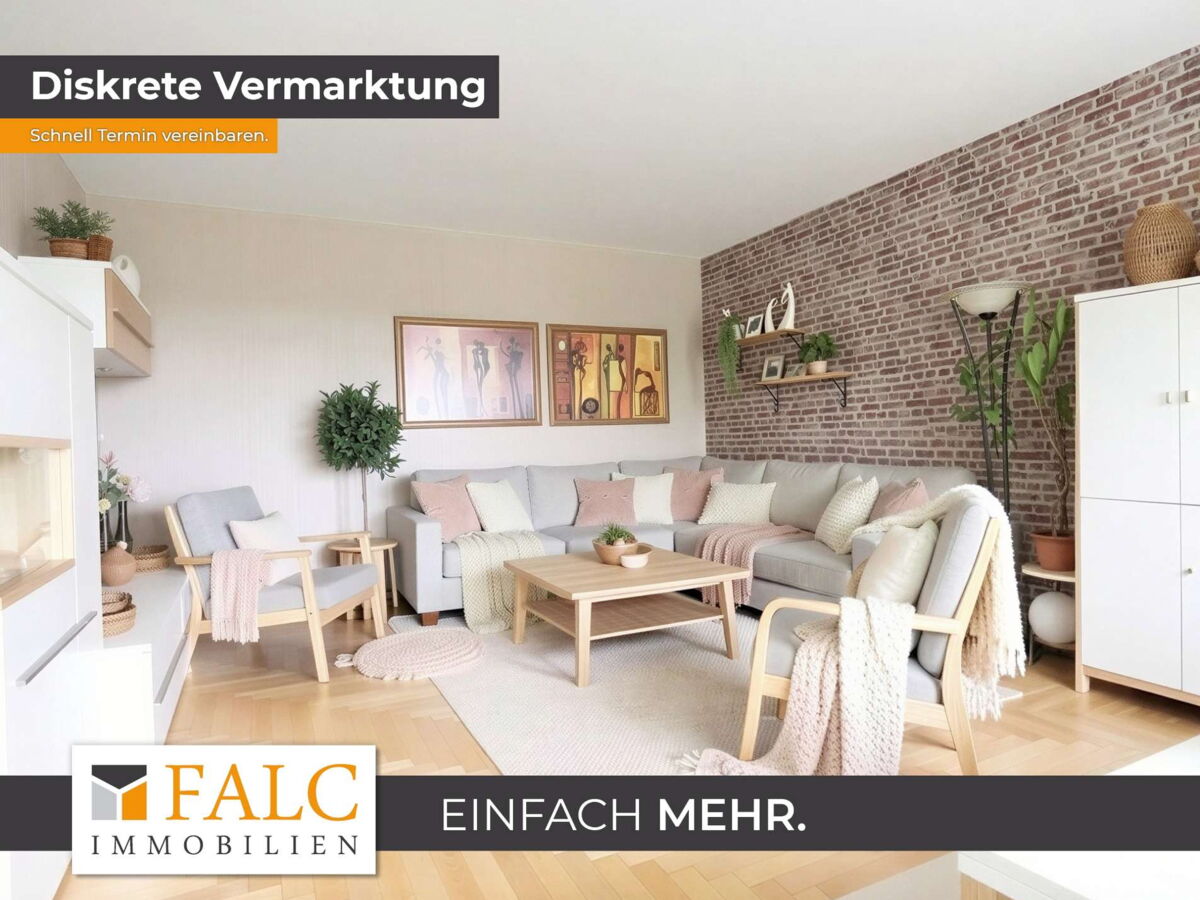 Wohnzimmer - (KI generiert)