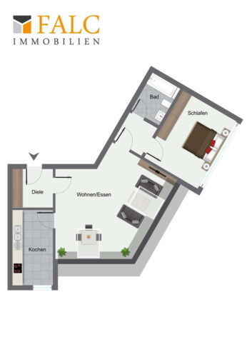Grundriss Wellinghoferstr Wohnung XI
