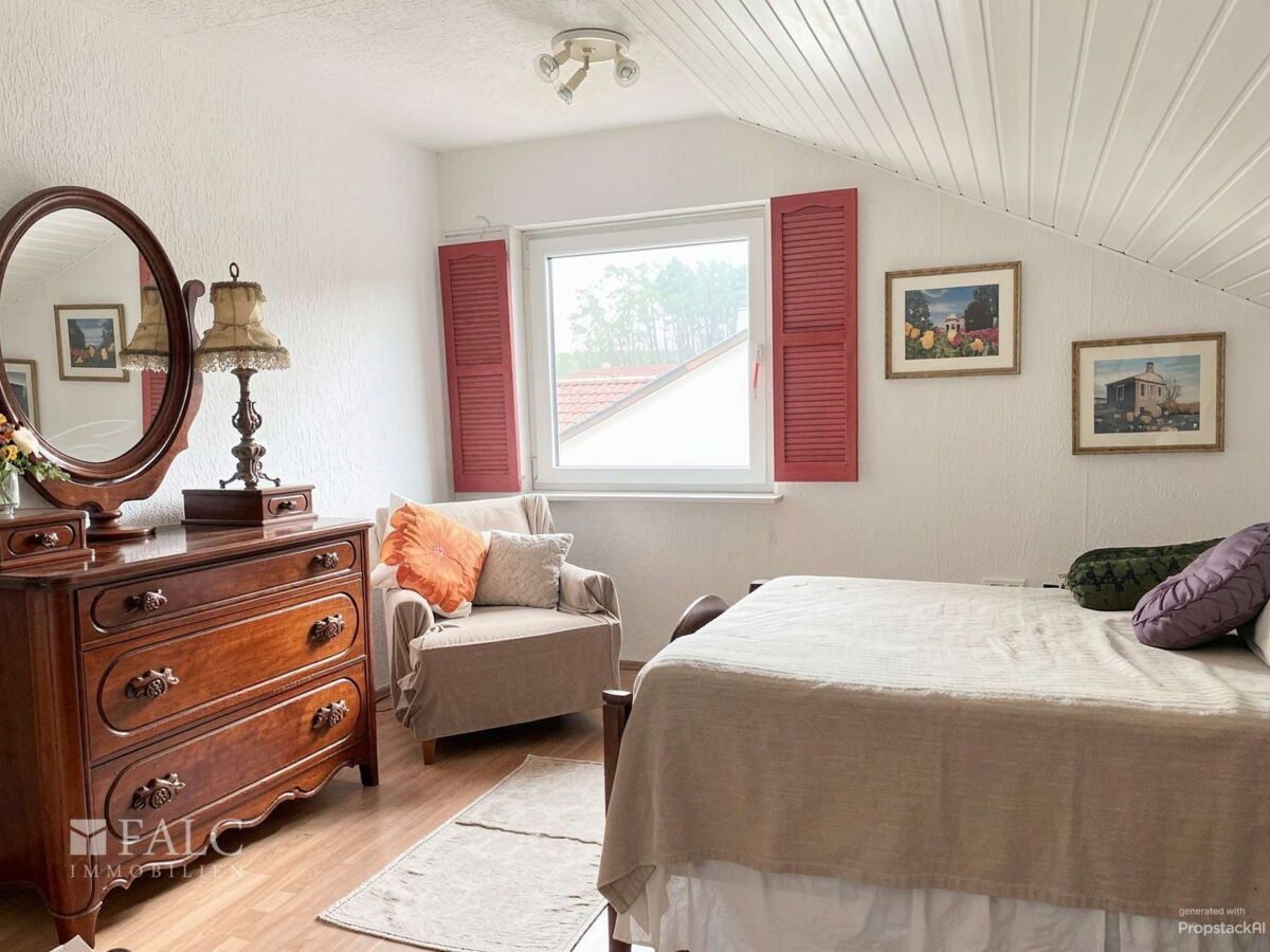 Schlafzimmer OG li - (KI generiert)