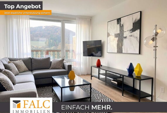 Wohnzimmer, KI optimiert