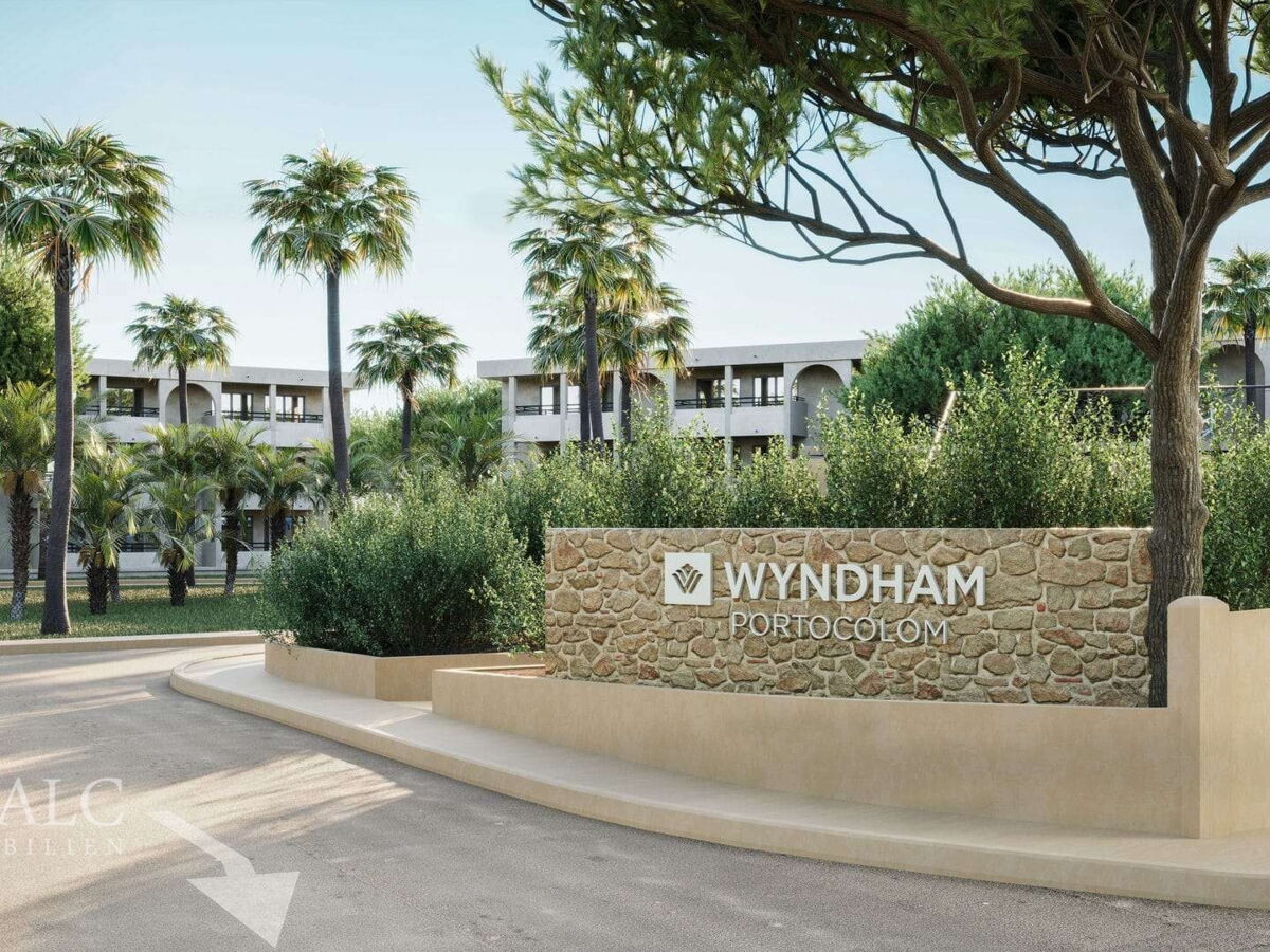Resort entrance